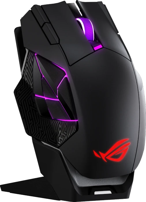 ASUS ROG Spatha X 65K schwarz, USB/Bluetooth