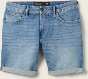 Tom Tailor Jeansshorts Jeans used light stone blue denim (Herren)