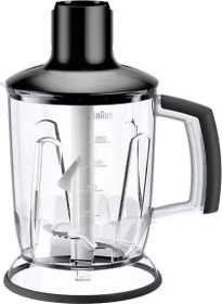 Braun MQS 601 MultiQuick Zerkleinerer-Aufsatz 1.25l schwarz