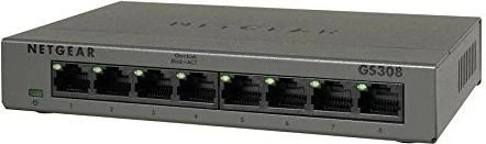 Netgear SOHO GS300 Desktop Gigabit Switch, 8x RJ-45