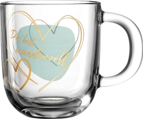 Leonardo Emozione Teetasse 400ml du bist wundervoll