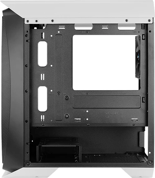 AeroCool Aero One Mini, weiß, Glasfenster