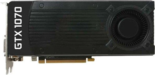 Zotac GeForce GTX 1070 OEM, 8GB GDDR5, DVI, HDMI, 3x DP