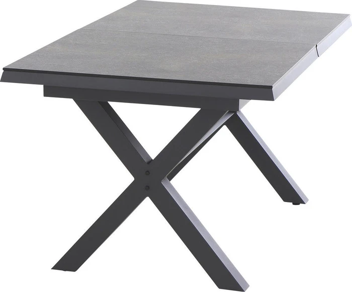 Siena Garden Sincro Ausziehtisch HPL 200x90cm ferro