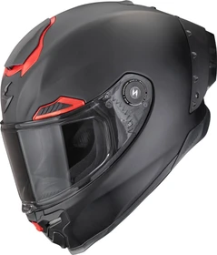 Scorpion EXO-Race Air Solid matt schwarz/rot