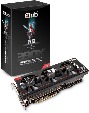 Club 3D Radeon R9 390X royalQueen, 8GB GDDR5, 2x DVI, HDMI, DP
