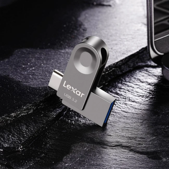 Lexar JumpDrive E32c 64GB, USB-A + USB-C, USB 3.2 Gen 1×1