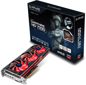 Sapphire Radeon HD 7990 [Malta XT], 2x 3GB GDDR5, DVI, 4x mDP, full retail