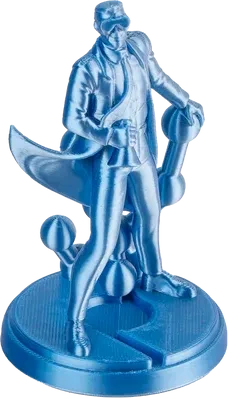 Polymaker PolyLite Silk PLA, Chameleon Yellow-Blue, Spule, 1.75mm, 1.00kg