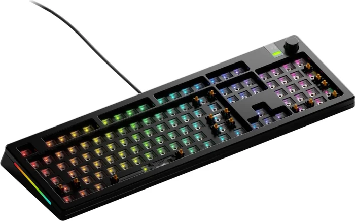 Glorious GMMK 3 Pro, Barebone Tastatur, Full Size 100%, schwarz, ANSI