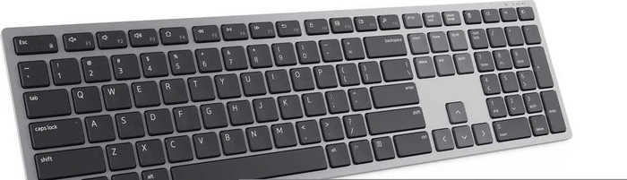 Dell KM7321W Premier Multi-Device Keyboard and Mouse Combo, Titan Grey, USB/Bluetooth, FR