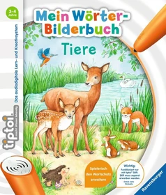 Ravensburger tiptoi Buch: Mein Wörter-Bilderbuch: Tiere