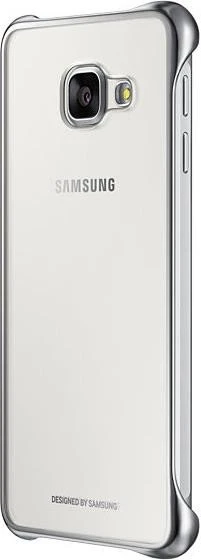 Samsung Clear Cover für Galaxy A3 (2016) silber