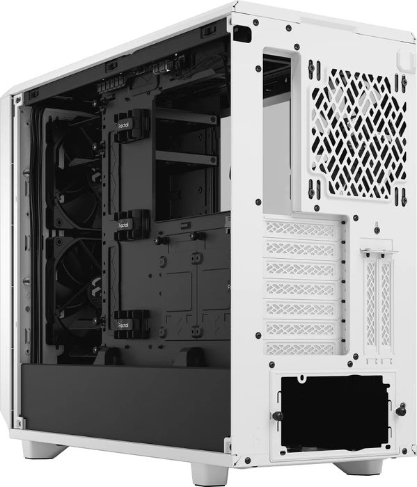 Fractal Design Meshify 2 White TG Clear Tint, Glasfenster