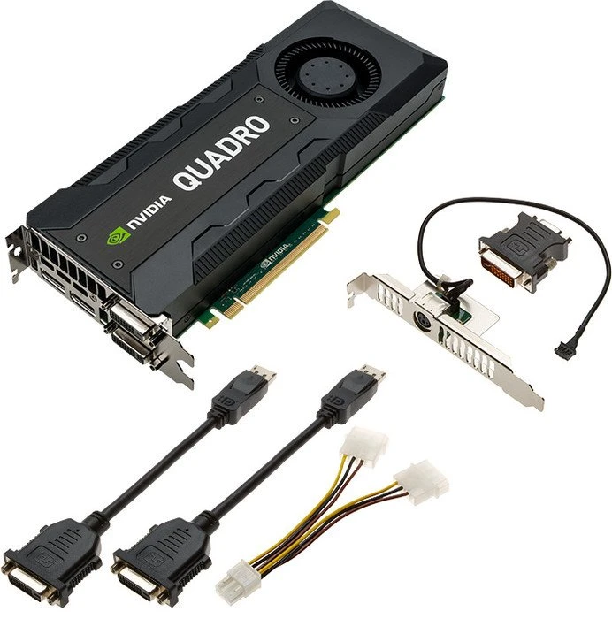 PNY Quadro K5200, 8GB GDDR5, 2x DVI, 2x DP