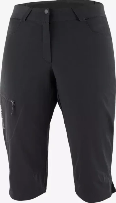 Salomon Wayfarer Capri Hose 3/4 deep black (Damen)