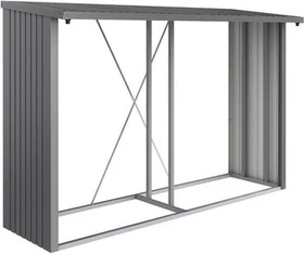 Biohort WoodStock 300 Kaminholzregal 300.7x102x199cm quarzgrau-metallic