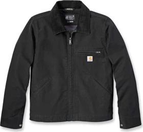 Carhartt Rugged Flex Relaxed Fit Duck Detroit Jacke schwarz (Herren)