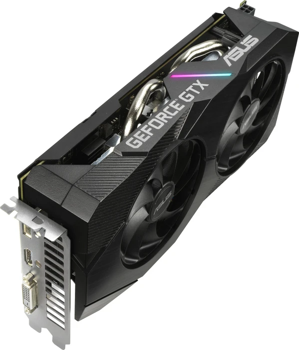ASUS Dual GeForce GTX 1660 SUPER OC EVO, DUAL-GTX1660S-O6G-EVO, 6GB GDDR6, DVI, HDMI, DP