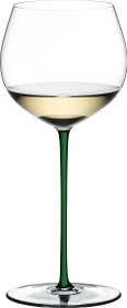 Riedel Fatto A Mano Oaked Chardonnay Weißweinglas grün