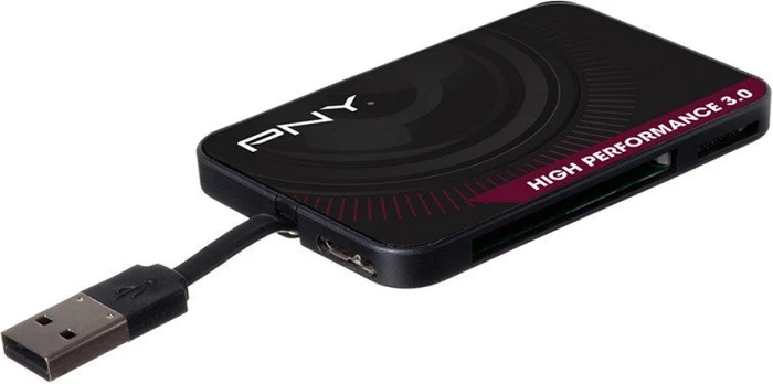 PNY Multi-Slot-Cardreader, USB-A 3.0 [Stecker]