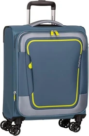 American Tourister Pulsonic Trolley mit 4 Rollen 55cm coronet blue