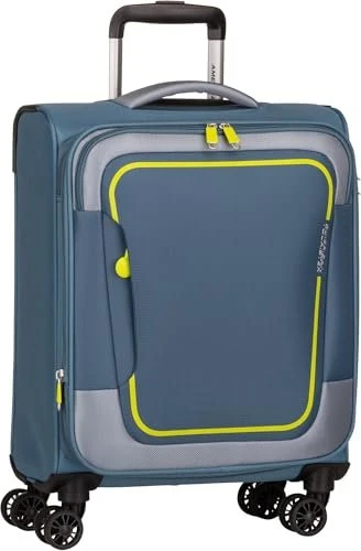 American Tourister Pulsonic Trolley mit 4 Rollen 55cm coronet blue