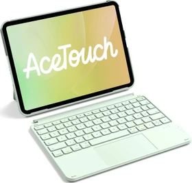 Inateck Ultraleicht Tastatur für iPad Air 6/iPad Air 5/iPad Pro 11", grün, DE