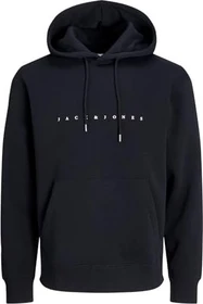 Jack & Jones Logo Hoodie schwarz (Herren)