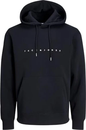Jack & Jones Logo Hoodie schwarz (Herren)