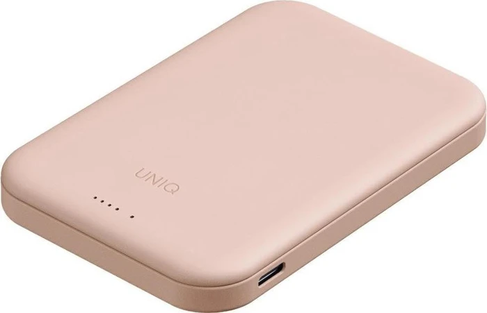 Uniq Lexa 5000 Magnetic Powerbank pink