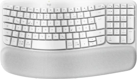 Logitech Wave Keys, Grauweiß, Logi Bolt, USB/Bluetooth, DE