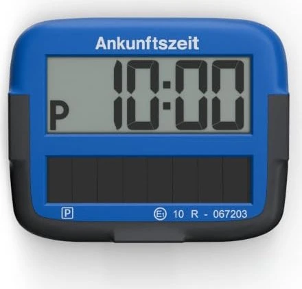 Needit Park Micro Solar Parkscheibe blau/schwarz