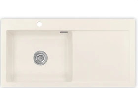 systemceram Mera 100 SL Einbau Becken links jasmin