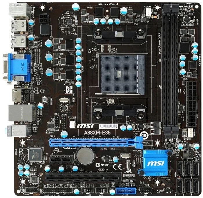MSI A88XM-E35 (AMD FM2+)