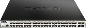 D-Link DGS-1210/ME Metro Rackmount Gigabit Managed Switch, 48x RJ-45, 4x SFP (DGS-1210-52/ME)