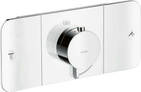 Hansgrohe Axor One Thermostat mit 2 Ventilen edelstahloptik
