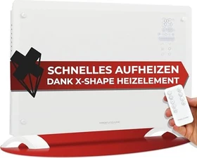 ProfiCare PC-GKH 3119 Glas Standkonvektor weiß
