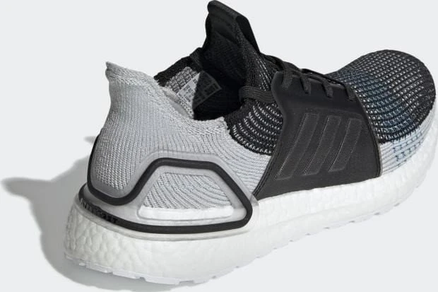 adidas Ultraboost 19 core black/grey six/shock cyan (Herren)