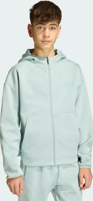 adidas Z.N.E. Zip Hoodie wonder sage/tactile green (Junior)