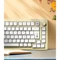Akko MOD 007B HE, Cream White, LEDs RGB, hot-swap, Cream Yellow Magnetic, USB/Bluetooth, DE Vorschaubild