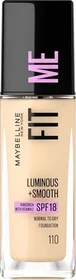 Maybelline Fit Me Liquid Make-Up 110 porcelain LSF18, 30ml