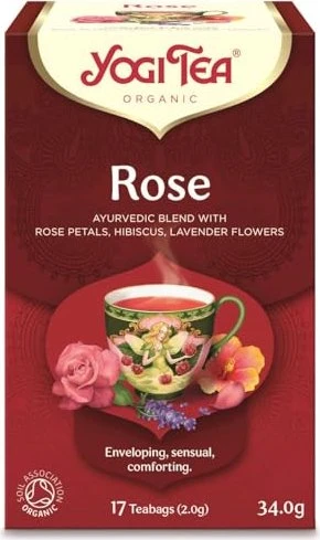 Yogi Tea Rose Tee Beutel, 17 Stück
