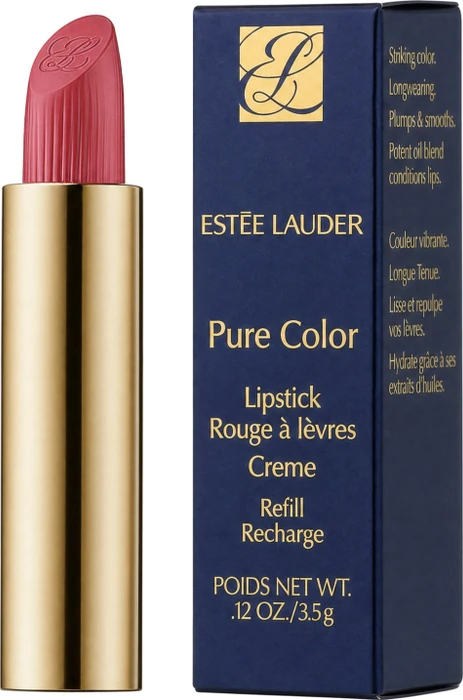 Estée Lauder Pure Color Matte Lippenstift rebellious rose Refill, 3.5g