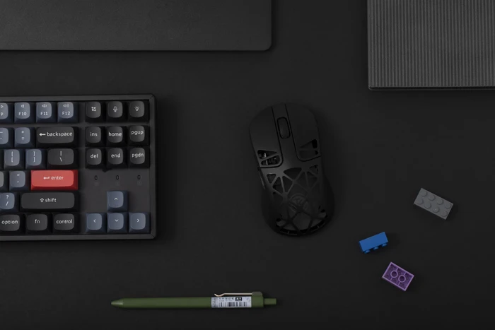 Keychron M3 mini 4K Wireless Mouse Metal Edition schwarz, USB/Bluetooth