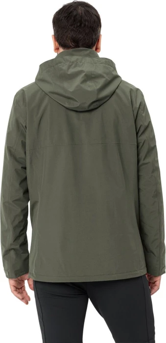 Vaude Rosemoor 3in1 Modell 2024 Funktionsjacke khaki (Herren)