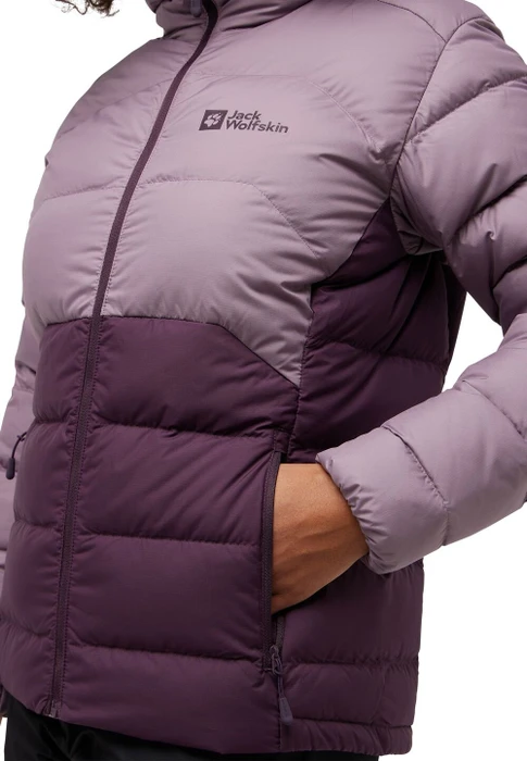 Jack Wolfskin Ather Down Hoody Funktionsjacke midnight plum (Damen)