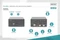 Digitus KVM-Switch, 2-Port, Dual-Display, 4K, DisplayPort, 2-fach KVM-Switch Vorschaubild