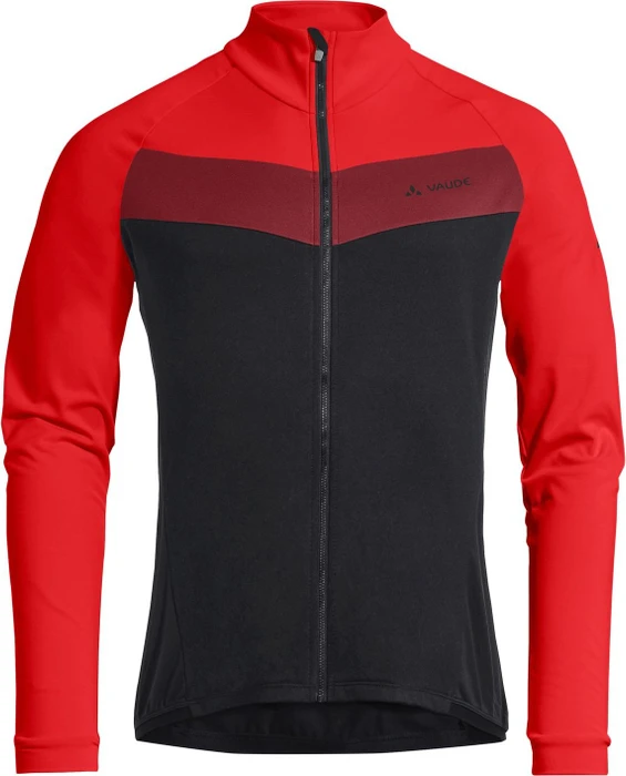 Vaude Posta Trikot langarm mars red (Herren)
