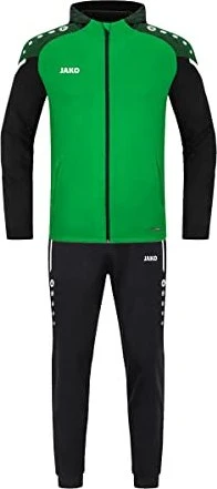Jako Polyester Performance mit Kapuze Trainingsanzug soft green/black